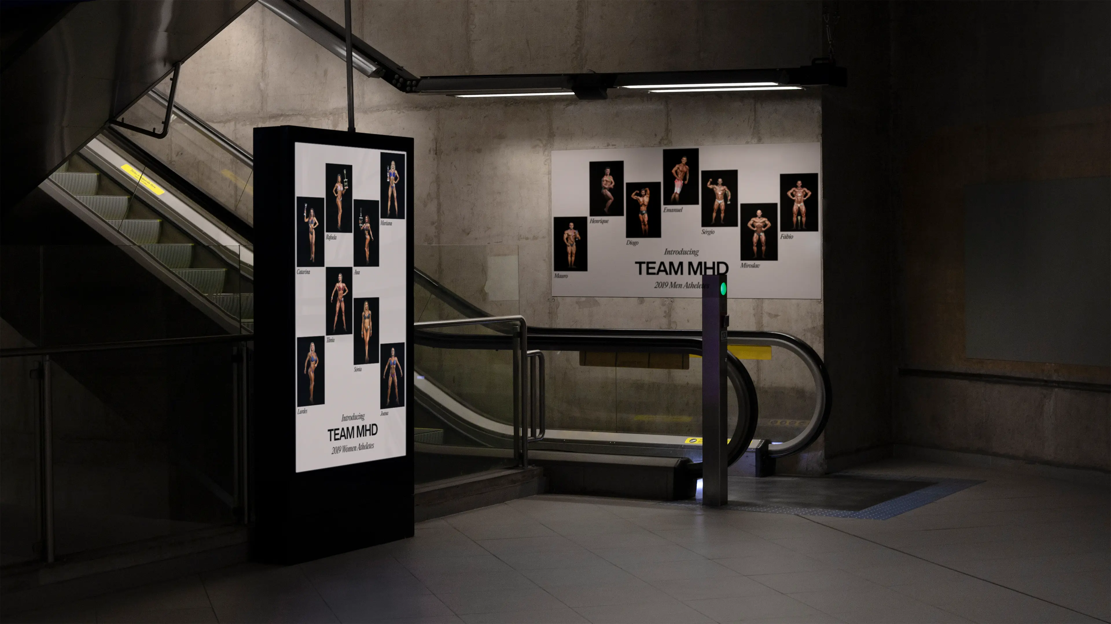 Team MHD Subway Posters