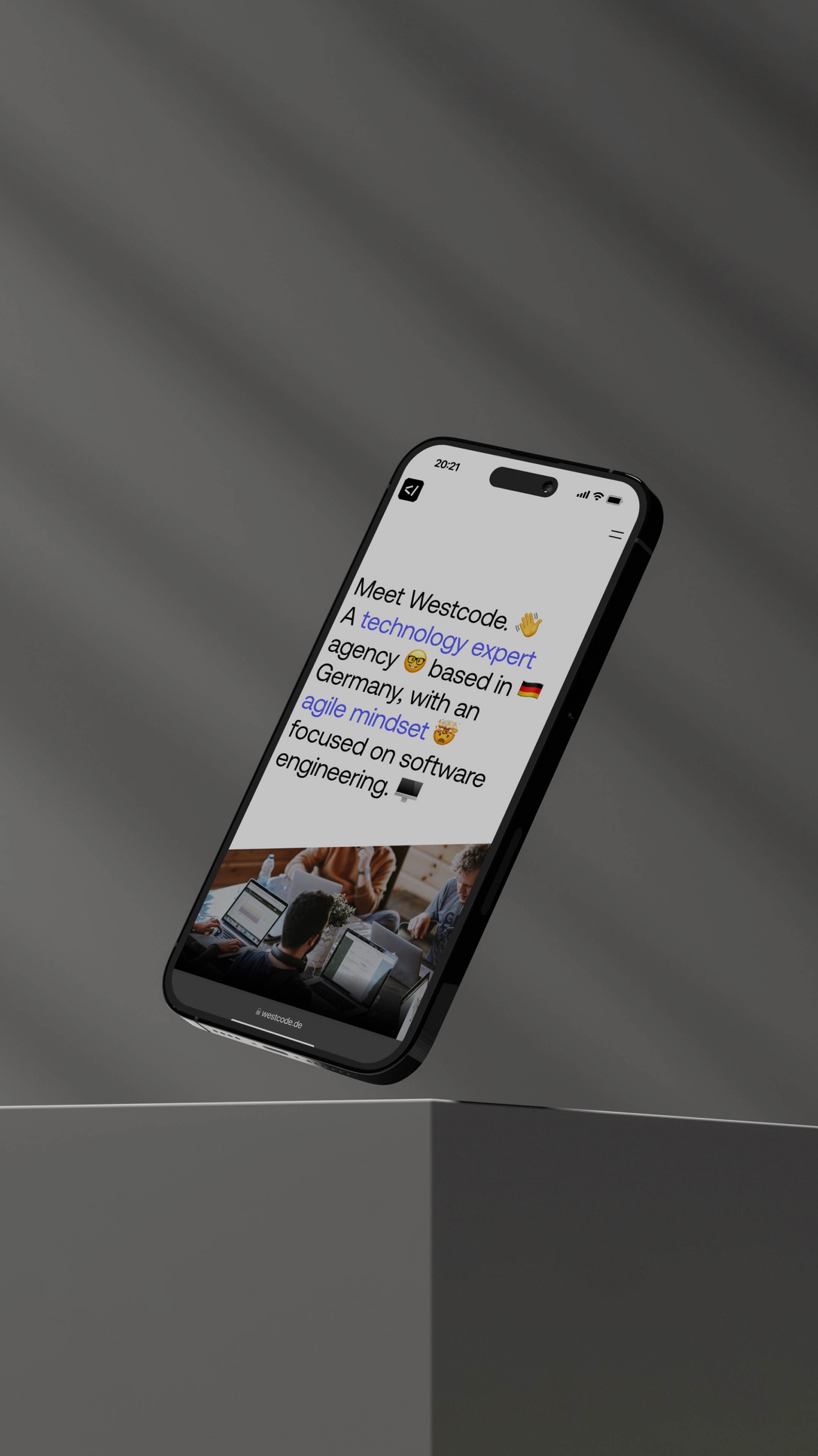 Westcode Mobile Website